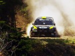 Antoine L'Estage & Nathalie Richard crash at Rally America