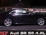 APR Tuned Audi S5 goes under 12 seconds in the quarter