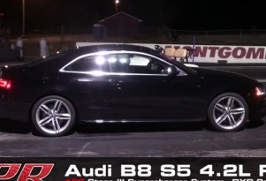 APR Tuned Audi S5 goes under 12 seconds in the quarter