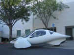 Aptera 2e development prototype at company offices in Vista, California