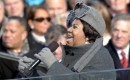 Aretha Franklin, at Barack Obama's inaguration.