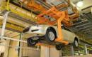Assembly line for Volga Siber sedan, produced by Russian automaker Gaz