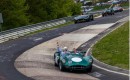 Aston Martin centenary drive at the Nürburgring