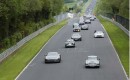 Aston Martin centenary drive at the Nürburgring