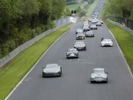 Aston Martin centenary drive at the Nürburgring