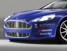 Aston Martin Rapide Nurburgring 24 Hours race car