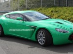 Aston Martin V12 Zagato race car spy shots