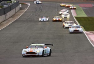 Aston Martin Vantage GTE in the 2013 WEC season opener at Silverstone