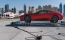 Aston Martin's centenary celebration in Dubai