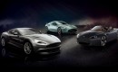 Aston Martin's Vanquish, V12 Zagato and V12 Vantage Roadster