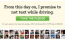 AT&T no-texting campaign on Facebook Causes