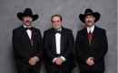 Auctioneers John and Rohn Nelson with Supreme Court Justice Antonin Scalia