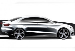 2013 Audi A3 leaked official sketches