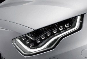 2012 Audi A6 all-LED headlights 