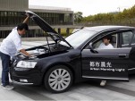 Audi A6L electric vehicle prototype