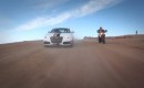 Audi and Ducati #cometogether on Pikes Peak
