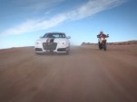 Audi and Ducati #cometogether on Pikes Peak