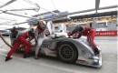 Audi during official testing for 2013’s 24 Hours of Le Mans