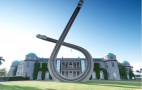Audi celebrating 100th anniversary with huge sculpture at Goodwood