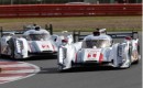 Audi R18 e-tron quattro in the 2013 WEC season opener at Silverstone