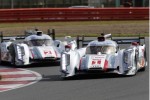 Audi R18 e-tron quattro in the 2013 WEC season opener at Silverstone