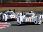 Audi R18 e-tron quattro in the 2013 WEC season opener at Silverstone
