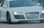 Audi R8 Drifting Behind The Scenes: Video