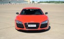 Audi R8 e-tron track drive, Berlin Tempelhof Airport