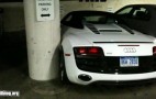 Audi R8 Spyder Epic Parking Fail