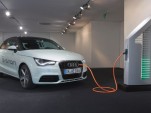 Audi solar powered EV charging station