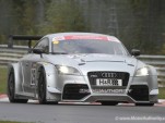 Audi TT RS endurance race car spy shots