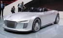 2010 Audi e-tron Spyder Concept live photos