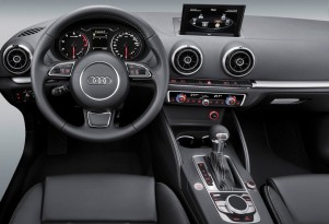2013 Audi A3 Interior previewed at CES 2012