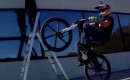 Audi's electric bike ridden by Julien Dupont. Image captured from Youtube video