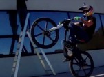 Audi's electric bike ridden by Julien Dupont. Image captured from Youtube video