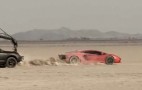Video: 2012 Lamborghini Aventador LP700-4 Behind The Scenes In The Desert