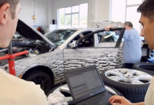 AWD Cadillac ATS test mule?