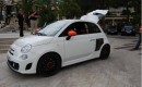 Aznom Fiat 500 with mid-engine, rear-drive layout