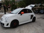 Aznom Fiat 500 with mid-engine, rear-drive layout