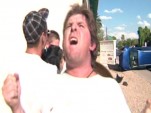 BAAAM! George Lindell recounts his accident. Image via video capture from MyFoxPhoenix report.