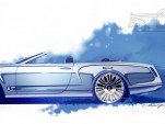 Bentley Mulsanne Convertible Concept preview sketches