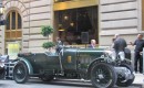 Bentley Speed Six outside St. Regis Hotel, New York City