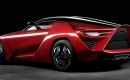 Bertone Project M supercar Mantide