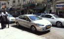 Better Place Renault Fluence ZE on the streets of Jerusalem