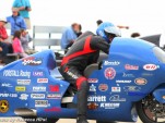 Bill Warner, just before setting the 311.95 mph record. Image: Rebecca Hirst