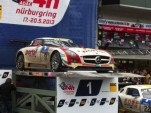 Black Falcon Mercedes-Benz SLS AMG GT3 after winning the 2013 Nürburgring 24 Hours