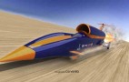 Bloodhound Land Speed Car Gets First Record (In Scale Speed)