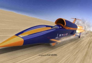 Bloodhound SSC 1,000 mph land speed record car