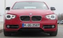 BMW 1-Series (European model) fitted with prototype 1.5-liter 3-cylinder engine