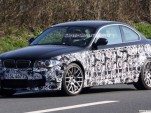 BMW 1-Series M Car or 'M1' spy shots